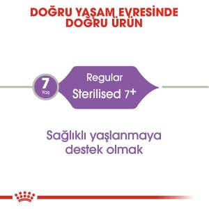 Royal Canin Sterilised +7 Kısırlaştırılmış Yaşlı Kedi Maması 3,5 kg - 2