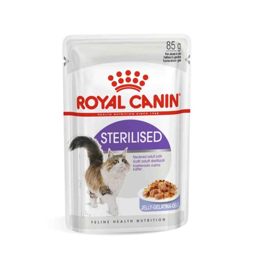 Royal Canin Sterilised In Jelly Kısırlaştırılmış Kediler İçin Konserve 85 gr - 1