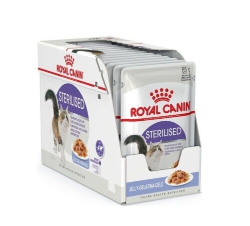 Royal Canin Sterilised In Jelly Kısırlaştırılmış Kediler İçin Konserve 85 gr X 12 Adet - 1