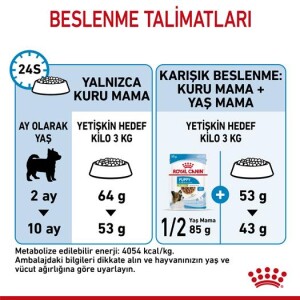 Royal Canin XS Puppy Küçük Irk Yavru Köpek Maması 1,5 kg - 7