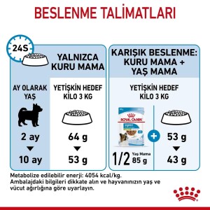 Royal Canin XS Puppy Mini Irk Yavru Köpek Maması 3 kg - 5