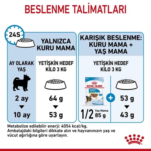 Royal Canin XS Puppy Mini Irk Yavru Köpek Maması 3 kg - 5