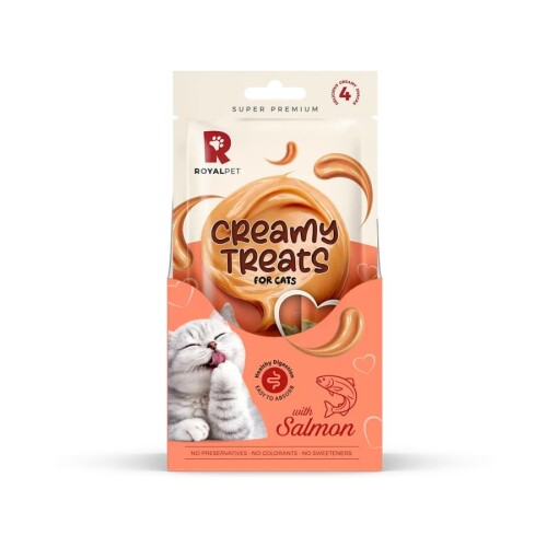 Royalpet Somonlu Kedi Kreması 4 x 14 Gr - 1