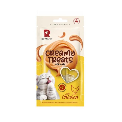 Royalpet Tavuklu Kedi Kreması 4 x 14 Gr - 1