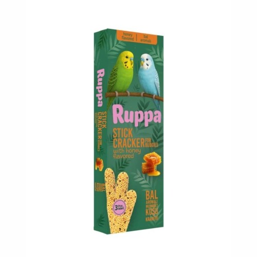 Ruppa Bal Aromalı Muhabbet Kuşu Krakeri 3'lü - 1
