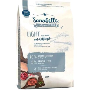 Sanabelle Light Düşük Kalorili Yetişkin Kedi Maması 2 kg - Sanabelle