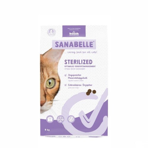 Sanabelle Kısırlaştırılmış Yetişkin Kedi Maması 8 kg - 1