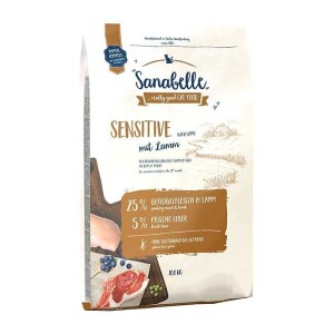 Sanabelle Sensitive Kuzu Etli Yetişkin Kedi Maması 10 kg - Sanabelle