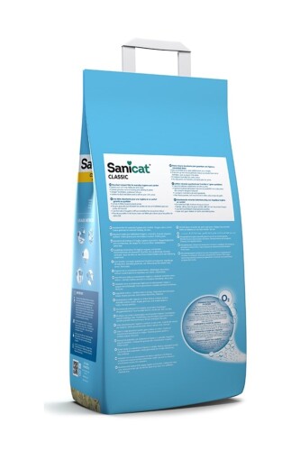 Sanicat Classic Lavantalı Oksijen Kontrollü Emici Topaklanan Bentonit Kedi Kumu 10 lt - 2