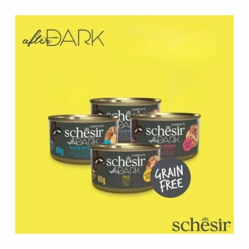 Schesir After Dark Et Suyunda Karışık Lezzetler Yetişkin Kedi Konservesi 80 Gr x 12 Adet - 3