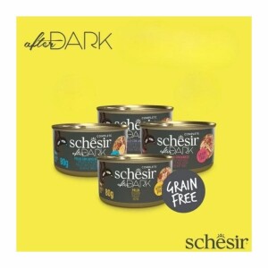 Schesir After Dark Et Suyunda Karışık Lezzetler Yetişkin Kedi Konservesi 80 Gr x 12 Adet - 3