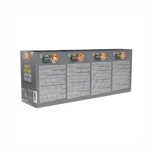Schesir After Dark Et Suyunda Karışık Lezzetler Yetişkin Kedi Konservesi 80 Gr x 12 Adet - 2