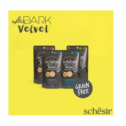 Schesir After Dark Mousse Pouch Et Suyunda Karışık Lezzzetler Yetişkin Kedi Konservesi Paketi 80 Gr x 12 Adet - 2
