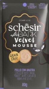 Schesir After Dark Mousse Tavuk ve Ördek Etli Tahılsız Yetişkin Kedi Konservesi 80 gr - 1