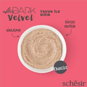 Schesir After Dark Mousse Tavuk ve Ördek Etli Tahılsız Yetişkin Kedi Konservesi 80 gr - 2