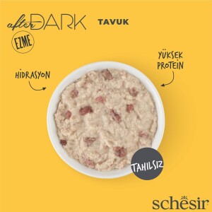 Schesir After Dark Pate Tavuk Etli Tahılsız Yetişkin Kedi Konservesi 80 gr - 2