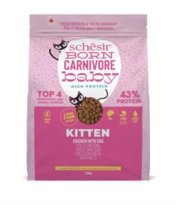 Schesir Baby Born Carnivore Tavuk ve Yumurtalı Yavru Kedi Maması 255 Gr - Schesir