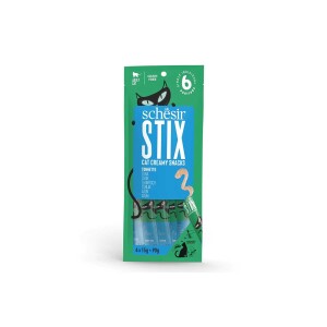Schesir Cat Stix Ton Balıklı Sıvı Krema Kedi Ödülü 6 X 15 gr - Schesir