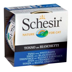 Schesir Jel İçinde Ringa & Ton Balıklı Kedi Konservesi 85 gr - Schesir
