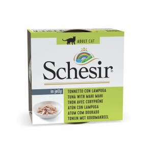 Schesir Jöle İçinde Ton Balıklı ve Mahi Mahili Kedi Konservesi 85 gr - Schesir
