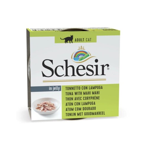 Schesir Jöle İçinde Ton Balıklı ve Mahi Mahili Kedi Konservesi 85 gr - 1