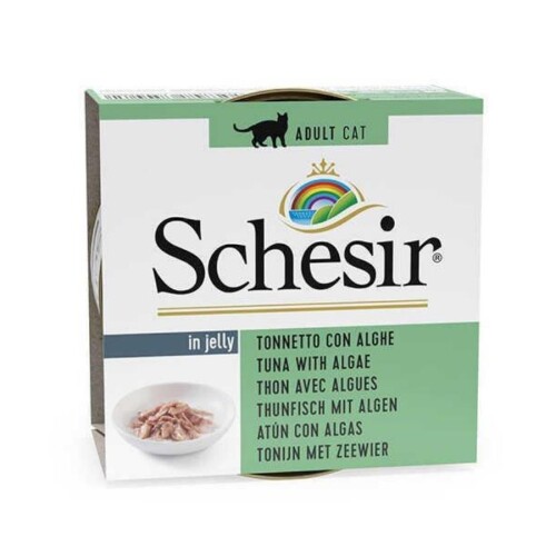Schesir Nature Ton Balıklı ve Yosunlu Kedi Konservesi 85 gr - 1