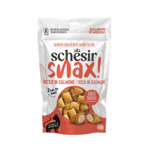 Schesir Snax Somonlu Dolgulu Kedi Ödül Maması 60 Gr - Schesir