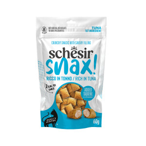 Schesir Snax Ton Balıklı Dolgulu Kedi Ödül Maması 60 Gr - Schesir