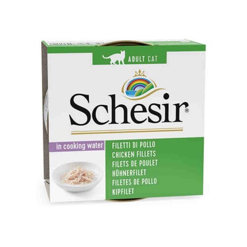 Schesir Suda Pişirilmiş Tavuklu Kedi Konservesi 85 gr - 1