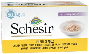 Schesir Pouch Tavuklu Yaş Kedi Konservesi 50 gr (6 AL 5 ÖDE) - Schesir