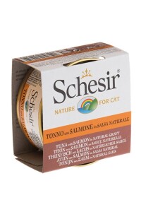 Schesir Ton Balıklı Ve Somonlu Kedi Konservesi 70 gr - Schesir