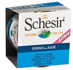 Schesir Ton Balıklı Aloeveralı Yavru Kedi Konservesi 85 gr - Schesir