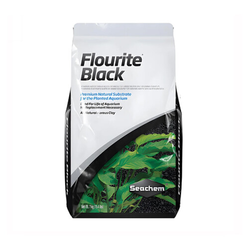 Seachem Flourite Siyah Doğal Çakıl 7 Kg - 1