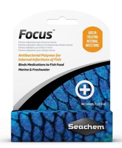 Seachem Focus Antibakteriyel Tedavi Destekleyici 5 Gr - Seachem