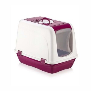 Şenyayla Büyük Lüx Kapalı Kedi Tuvaleti Karışık Renk 65x50x45 Cm - Şenyayla