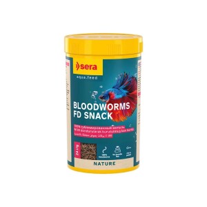 Sera Bloodworms FD Snack Kan Kurdu 250 Ml 24 Gr - Sera