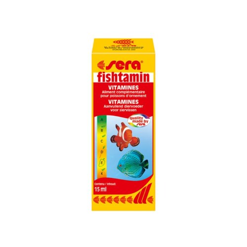 Sera Fishtamin Vitamin Mix Vitamin Takviyesi 15 Ml - 1