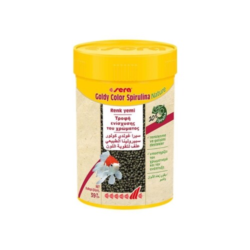 Sera Goldy Color Spirulina Japon Balığı Granül Renk Yemi 100 ml - 1
