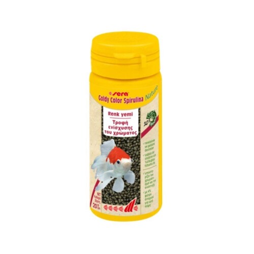 Sera Goldy Color Spirulina Japon Balığı Granül Renk Yemi 50 ml - 1