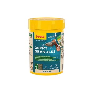 Sera Guppy Granules Lepistes Balığı Yemi 100 Ml 46 Gr - Sera