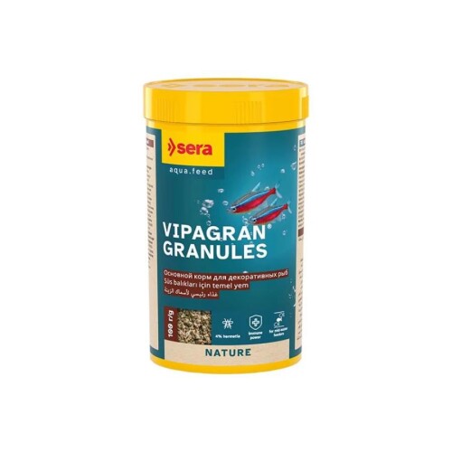 Sera Vipagran Granules Süs Balığı Yemi 250 Ml 100 Gr - 1