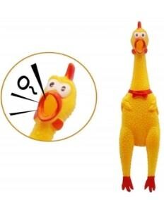 Ses Çıkaran Tavuk Köpek Oyuncağı 16 cm - 1