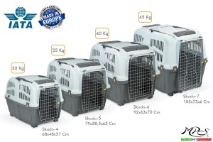 Skudo Iata 5 Kedi Köpek Taşıma Kafesi 79 cm - 2