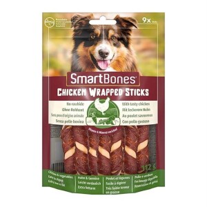 Smart Bones Tavuk Sargılı Stick Mini Köpek Ödülü 9 Adet - SmartBones