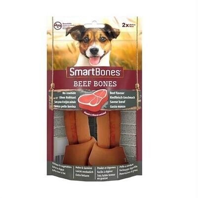 Smartbones Sığır Etli Medium Düğüm Kemik Köpek Ödülü 158 gr - 1