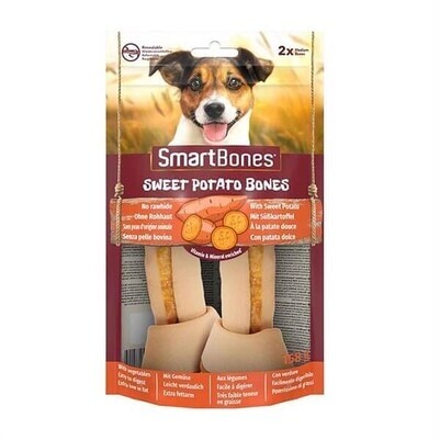 Smartbones Tavuk ve Tatlı Patatesli Medium Düğüm Kemik Köpek Ödülü 2'li 158 gr - 1