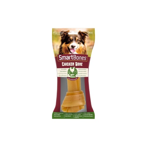 SmartBones Tavuklu Mini Düğüm Köpek Ödül Kemiği 16 gr - 1