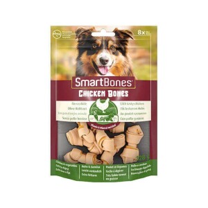 Smartbones Tavuklu Mini Düğüm Köpek Ödül Kemiği 8'li 128 gr - SmartBones