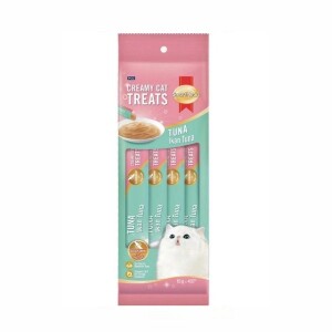 SmartHeart Ton Balıklı Sıvı Krema Kedi Ödülü 4x15 Gr - SmartHeart