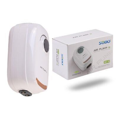 Sobo AR-10 Çift Çıkışlı Hava Motoru 3W 6,8 Lt/h - 1